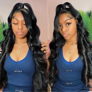 Lace frontal wig 13x2 preplucked lace